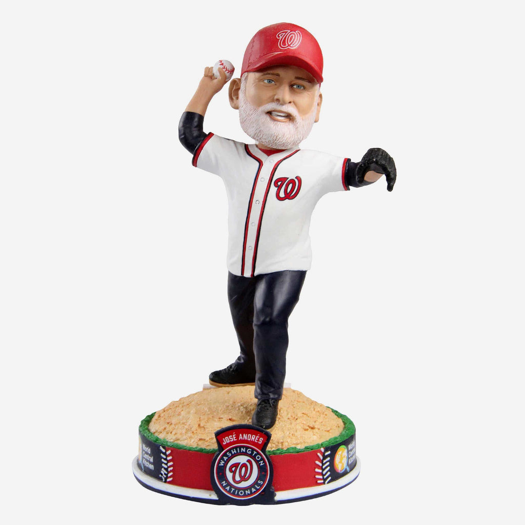 Jose Andres Washington Nationals First Pitch Bobblehead FOCO - FOCO.com