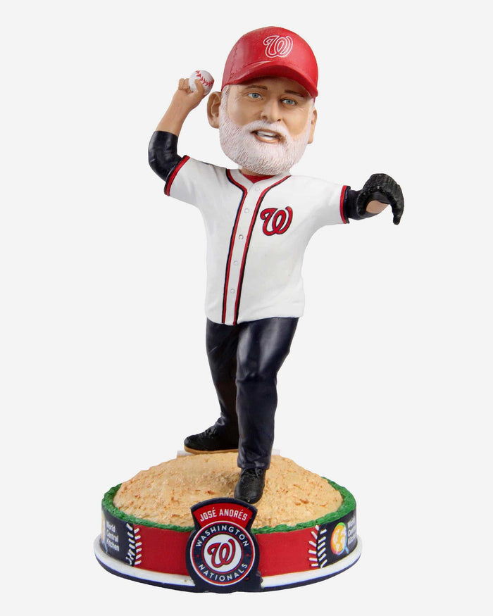 Jose Andres Washington Nationals First Pitch Bobblehead FOCO - FOCO.com