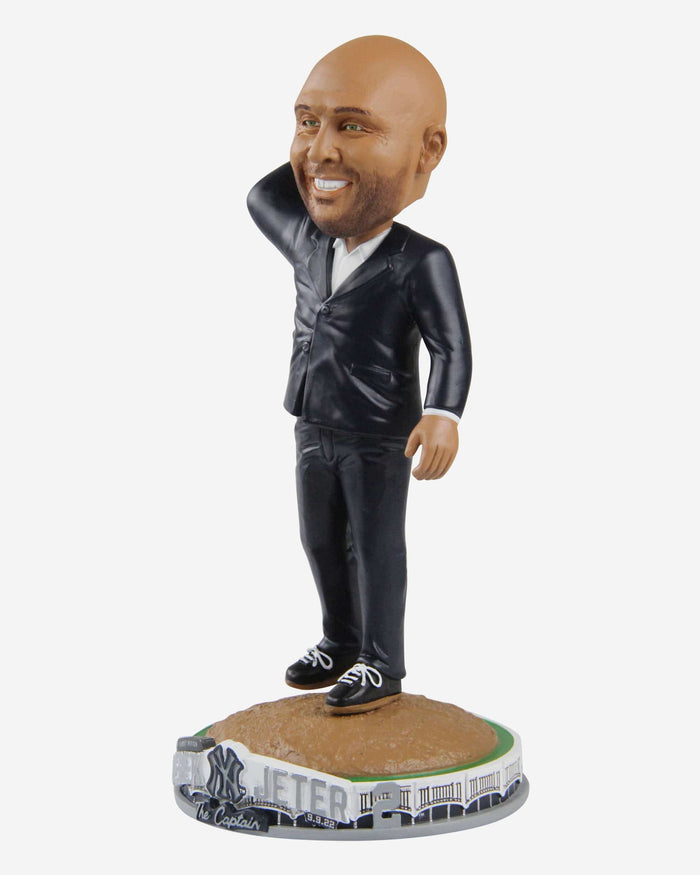 Derek Jeter New York Yankees First Pitch Bobblehead FOCO - FOCO.com