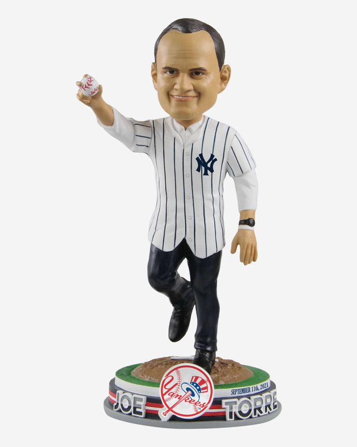 Joe Torre New York Yankees First Pitch Bobblehead FOCO - FOCO.com