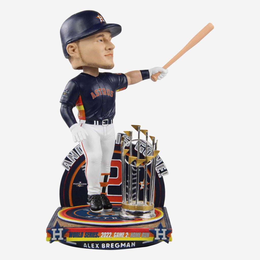 Alex Bregman Houston Astros 2022 World Series Champions Moment Bobblehead FOCO - FOCO.com