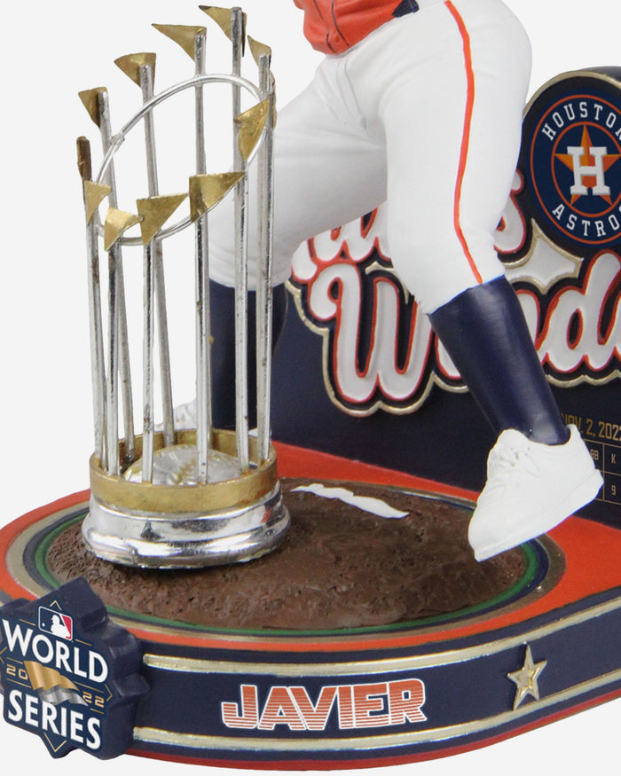 Cristian Javier Houston Astros 2022 World Series Champions Moment Bobblehead FOCO - FOCO.com