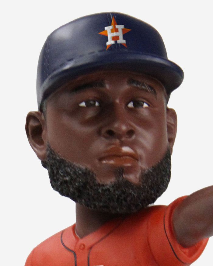 Cristian Javier Houston Astros 2022 World Series Champions Moment Bobblehead FOCO - FOCO.com