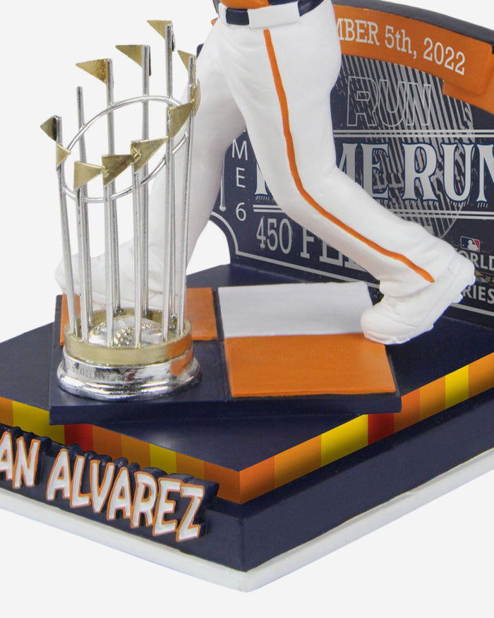 Yordan Alvarez Houston Astros 2022 World Series Champions Moment Bobblehead FOCO - FOCO.com