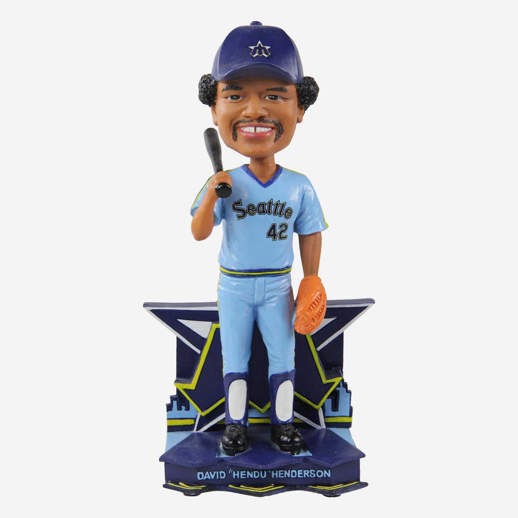 Dave Henderson Seattle Mariners Hendu Glove Bobblehead FOCO - FOCO.com