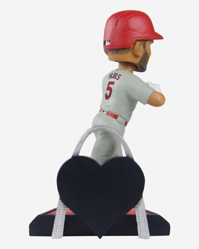 Albert Pujols St Louis Cardinals Heart Sign Bobblehead FOCO - FOCO.com