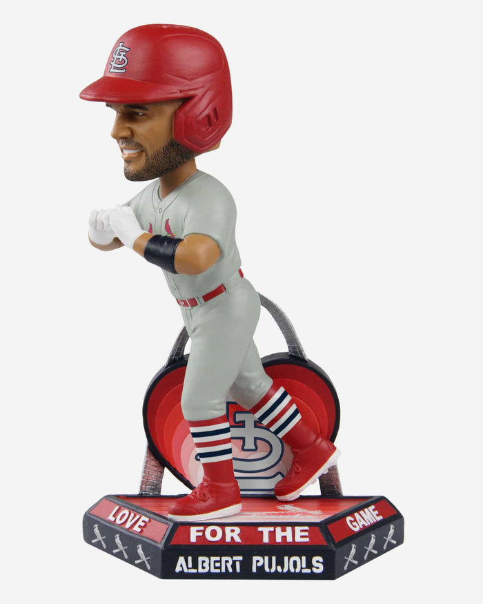 Albert Pujols St Louis Cardinals Heart Sign Bobblehead FOCO - FOCO.com