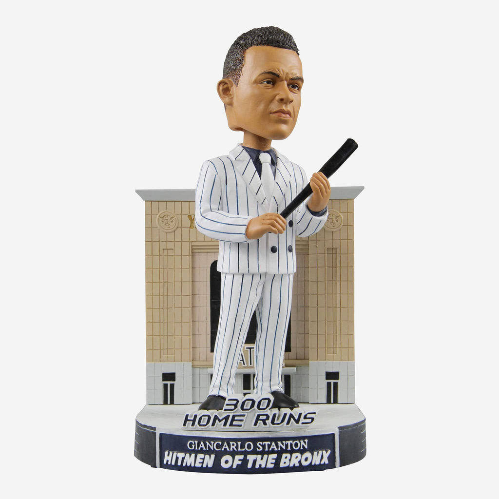 Giancarlo Stanton New York Yankees Hitmen Of The Bronx Bobblehead FOCO - FOCO.com