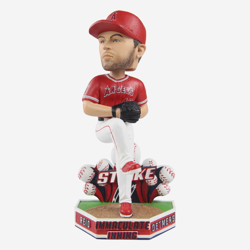 Reid Detmers Los Angeles Angels Immaculate Inning Bobblehead FOCO - FOCO.com