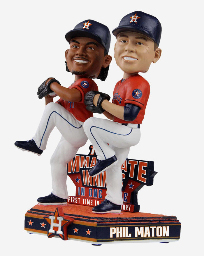 Phil Maton & Luis Garcia Houston Astros Immaculate Innings Dual Bobblehead FOCO - FOCO.com