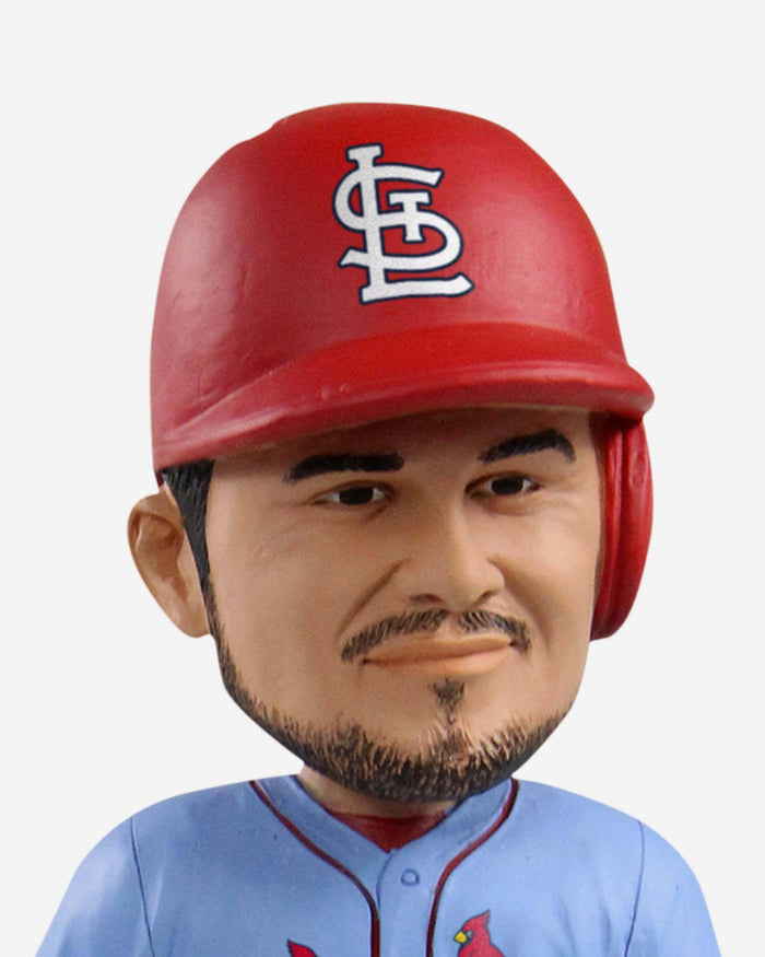 Nolan Arenado St Louis Cardinals Light Blue Jersey Bobblehead FOCO - FOCO.com