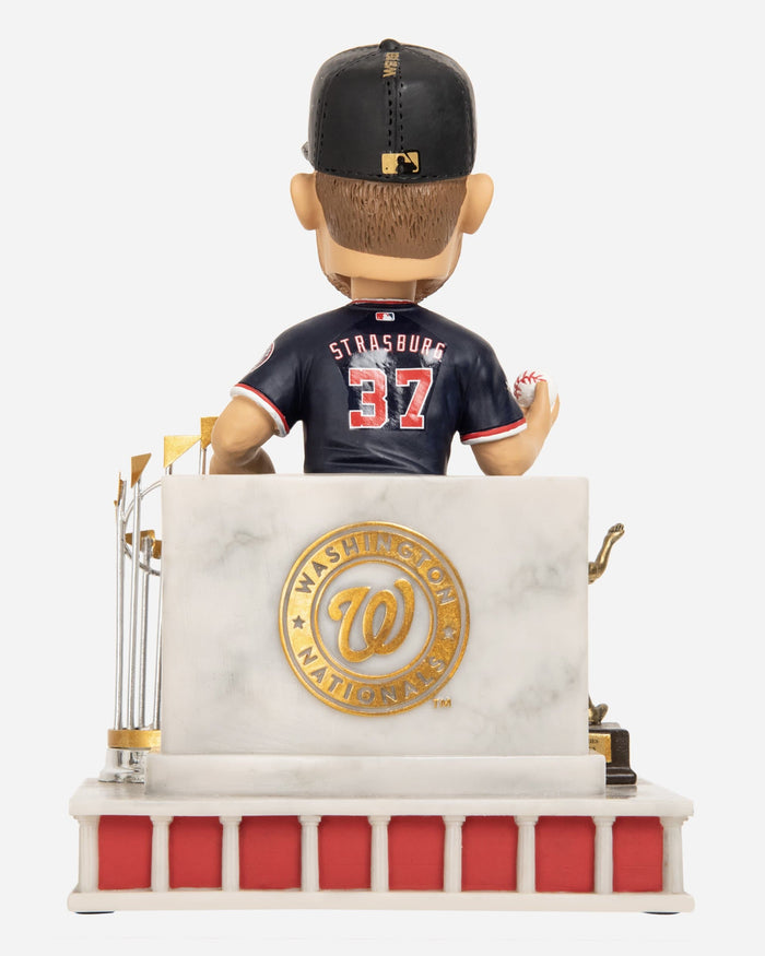 Stephen Strasburg Washington Nationals 2019 World Series Champions Lincoln Memorial Bobblehead FOCO - FOCO.com