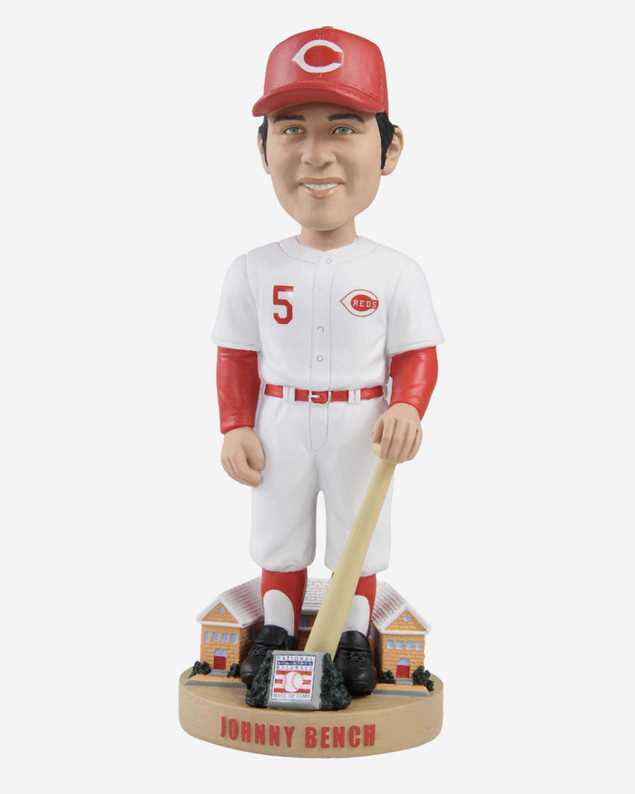 Johnny Bench Cincinnati Reds Legends Of The Park Hall Of Fame Bobblehead FOCO - FOCO.com