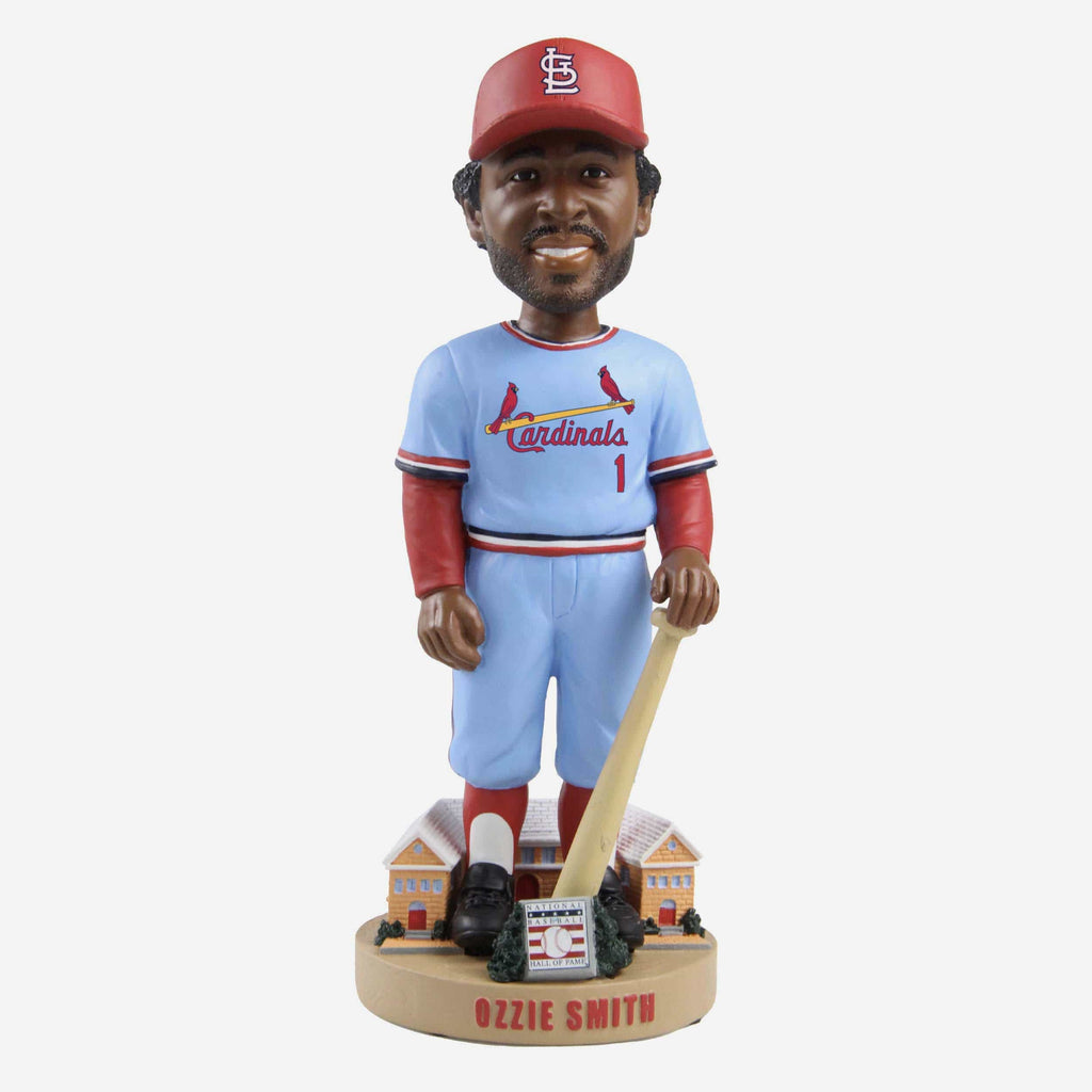 Ozzie Smith St Louis Cardinals Legends Of The Park Hall Of Fame Bobblehead FOCO - FOCO.com