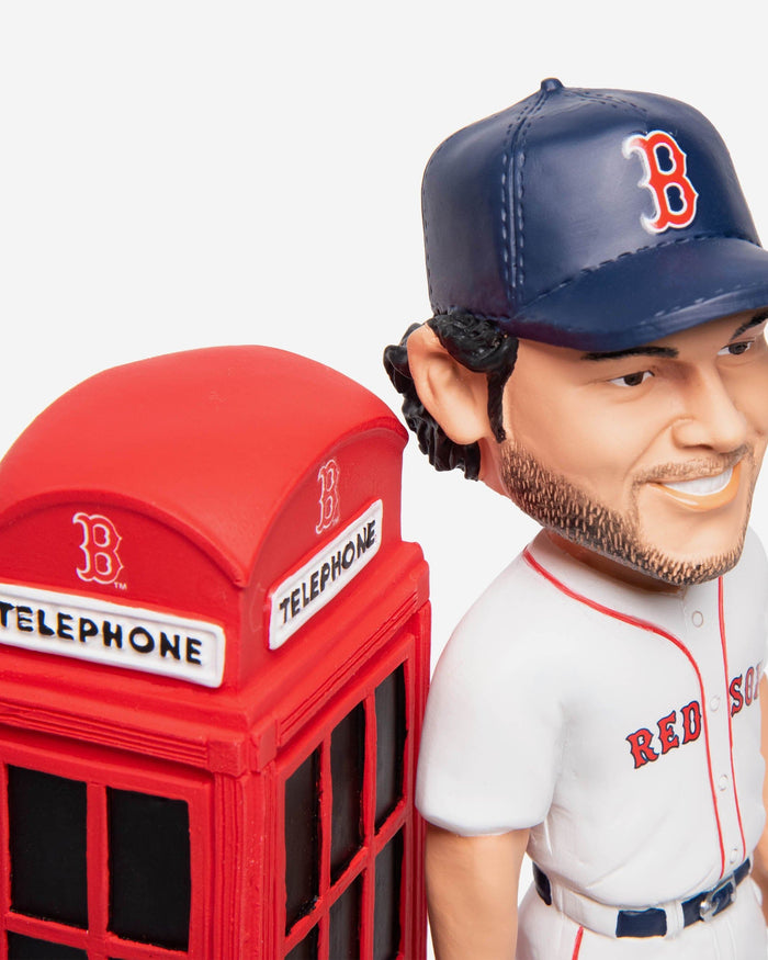 Andrew Benintendi Boston Red Sox London Series Phone Booth Bobblehead FOCO - FOCO.com