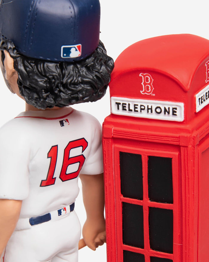 Andrew Benintendi Boston Red Sox London Series Phone Booth Bobblehead FOCO - FOCO.com