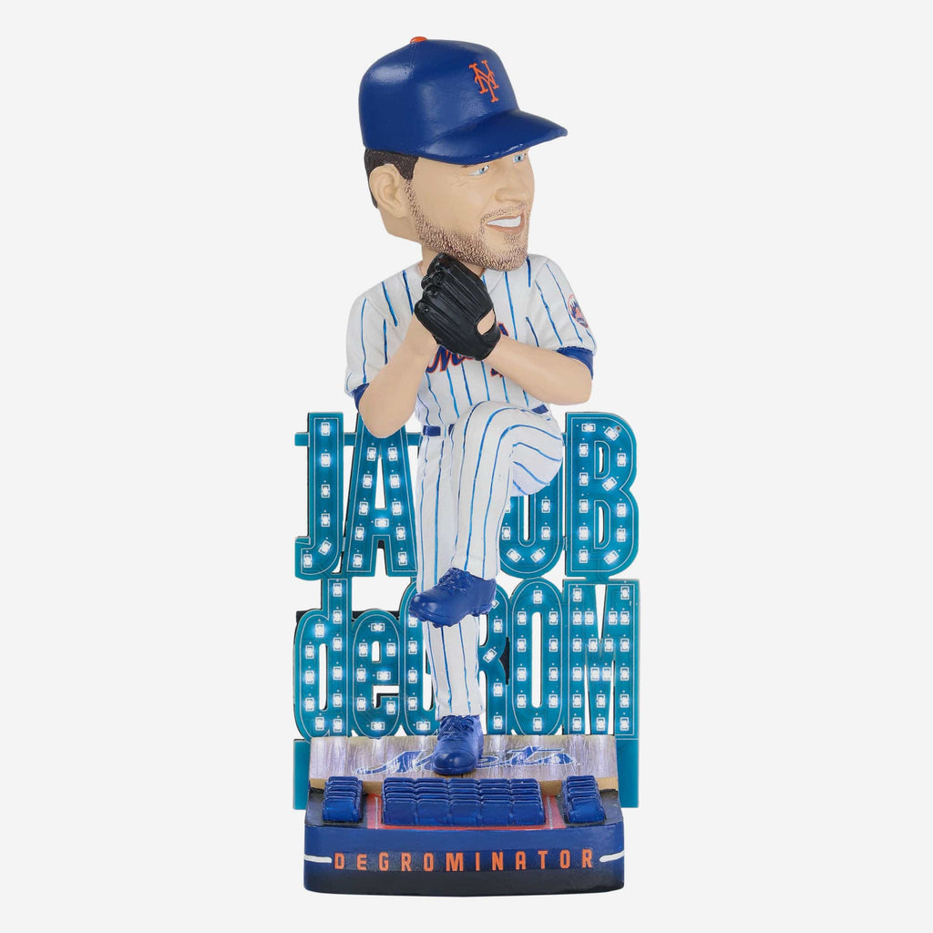Jacob deGrom New York Mets Center Stage Light Up Bobblehead FOCO - FOCO.com