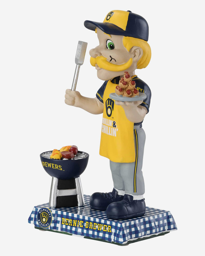Bernie Brewer Milwaukee Brewers Memorial Day Mascot Bobblehead FOCO - FOCO.com