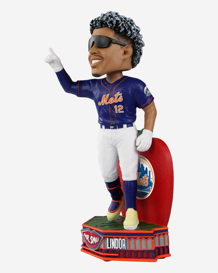 Francisco Lindor New York Mets Mr Smile Bobblehead FOCO - FOCO.com