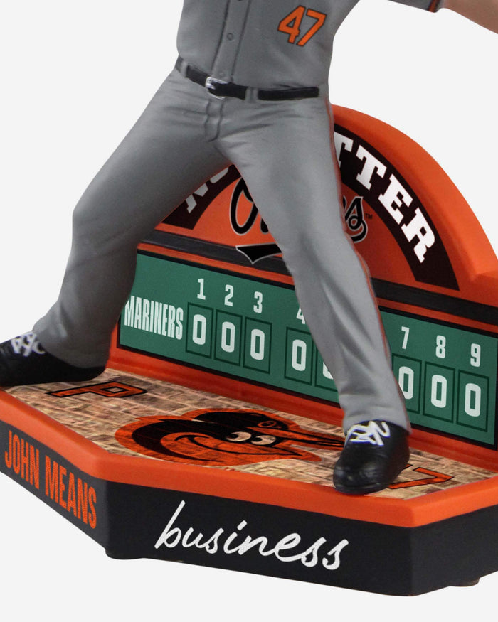 John Means Baltimore Orioles No Hitter Bobblehead FOCO - FOCO.com