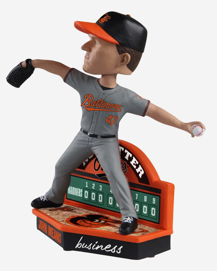 John Means Baltimore Orioles No Hitter Bobblehead FOCO - FOCO.com