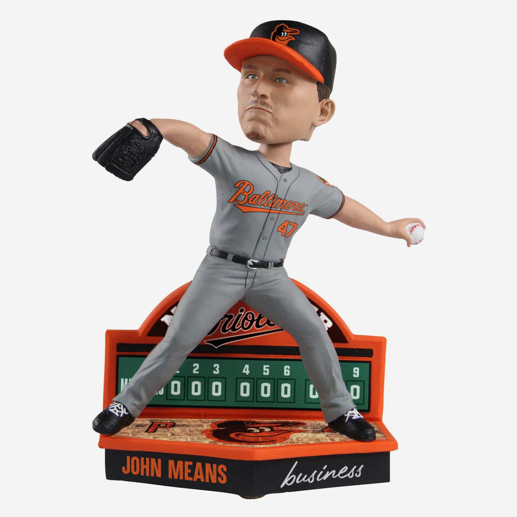 John Means Baltimore Orioles No Hitter Bobblehead FOCO - FOCO.com