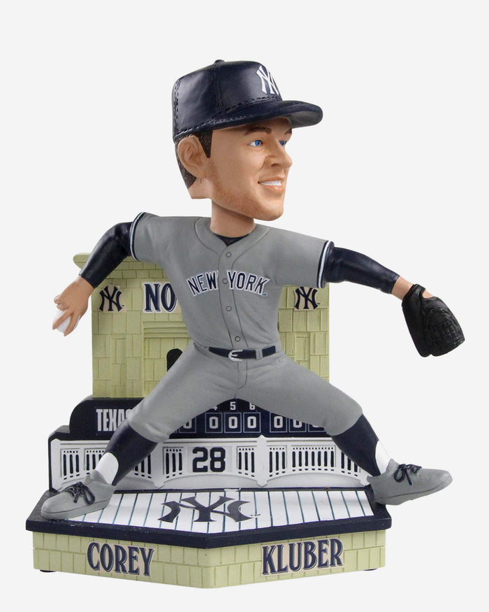 Corey Kluber New York Yankees No Hitter Bobblehead FOCO - FOCO.com