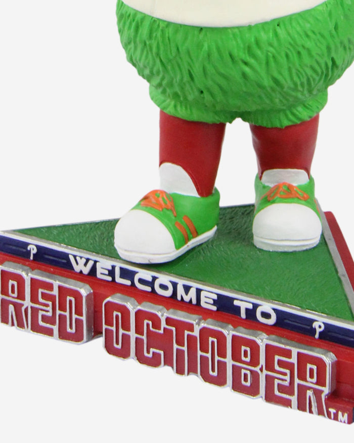 Phillie Phanatic Philadelphia Phillies 2022 National League Champions Mascot Bobblehead FOCO - FOCO.com