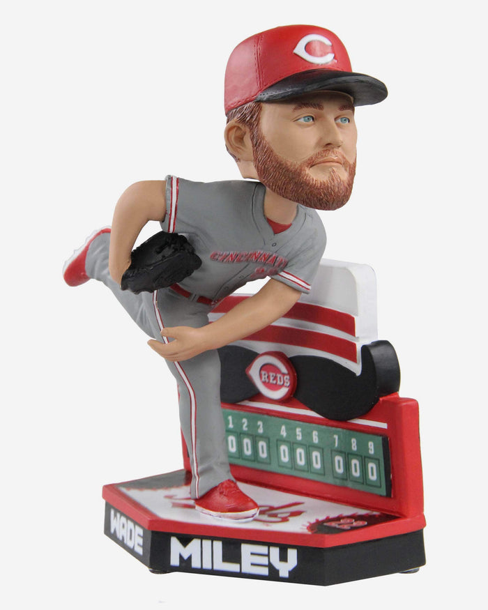 Wade Miley Cincinnati Reds No Hitter Bobblehead FOCO - FOCO.com