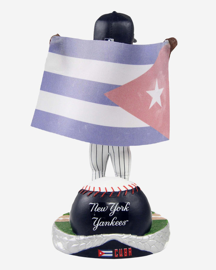 Aroldis Chapman New York Yankees National Flag Bobblehead FOCO - FOCO.com