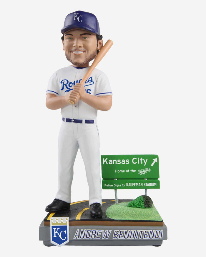 Andrew Benintendi Kansas City Royals Next Stop Bobblehead FOCO - FOCO.com