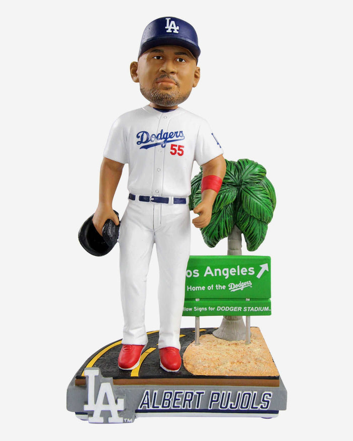 Albert Pujols Los Angeles Dodgers Next Stop Bobblehead FOCO - FOCO.com