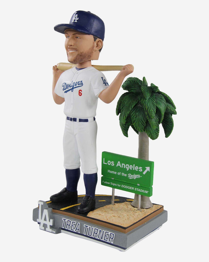 Trea Turner Los Angeles Dodgers Next Stop Bobblehead FOCO - FOCO.com