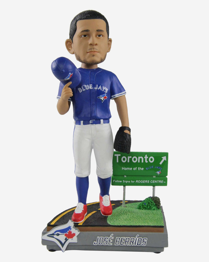 Jose Berrios Toronto Blue Jays Next Stop Bobblehead FOCO - FOCO.com