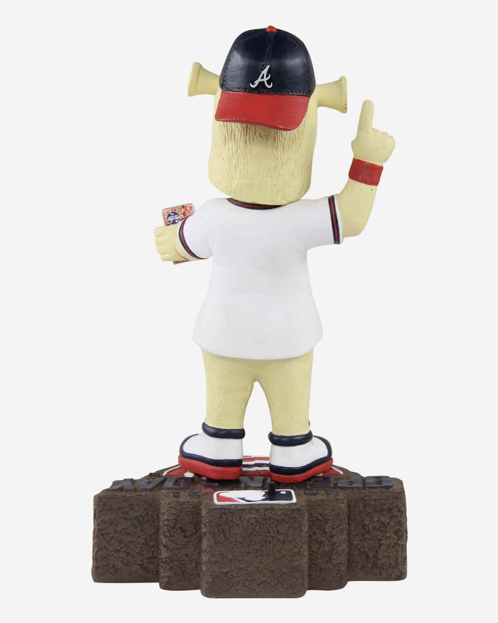 Blooper Atlanta Braves Opening Day Mascot Bobblehead FOCO - FOCO.com