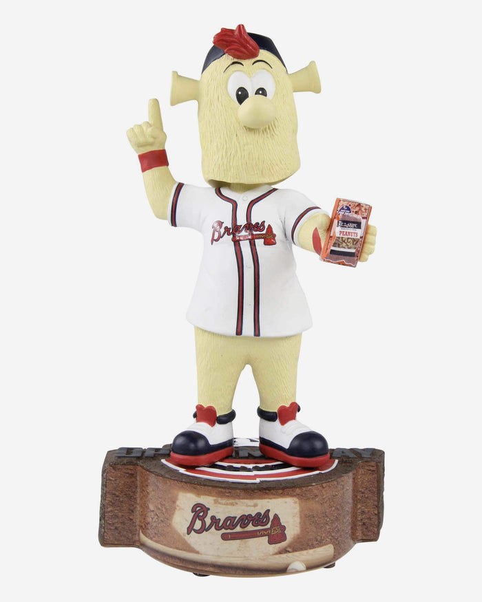 Blooper Atlanta Braves Opening Day Mascot Bobblehead FOCO - FOCO.com