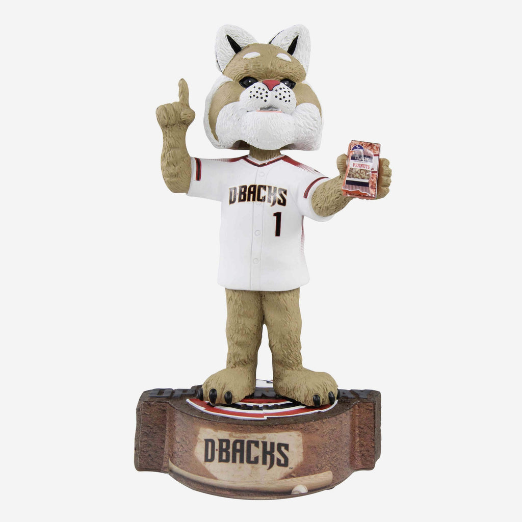 D Baxter The Bobcat Arizona Diamondbacks Opening Day Mascot Bobblehead FOCO - FOCO.com