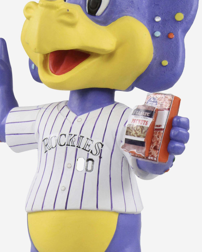 Dinger Colorado Rockies Opening Day Mascot Bobblehead FOCO - FOCO.com