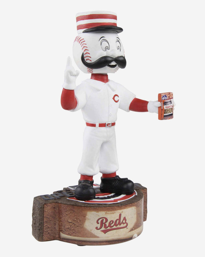 Mr Red Cincinnati Reds Opening Day Mascot Bobblehead FOCO - FOCO.com