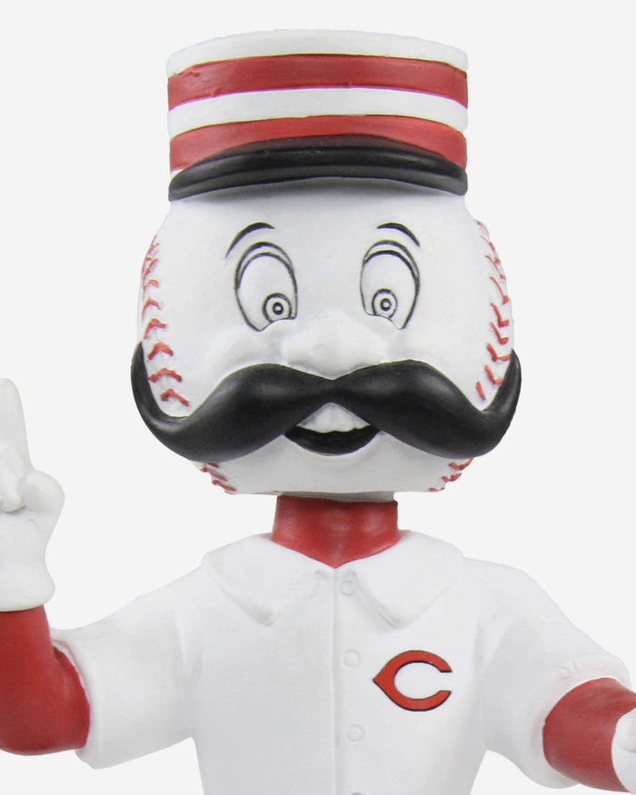 Mr Red Cincinnati Reds Opening Day Mascot Bobblehead FOCO - FOCO.com