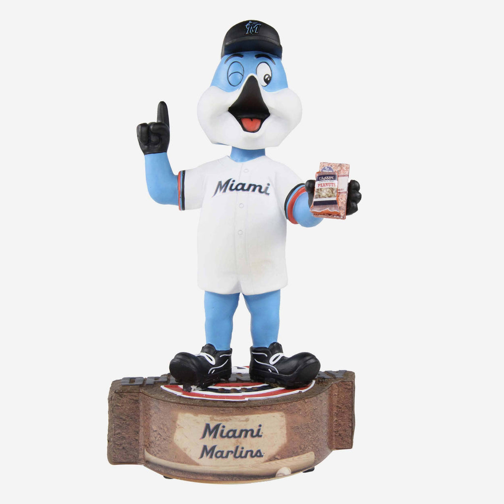 Billy the Marlin Miami Marlins Opening Day Mascot Bobblehead FOCO - FOCO.com