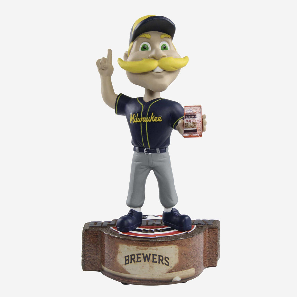 Bernie Brewer Milwaukee Brewers Opening Day Mascot Bobblehead FOCO - FOCO.com