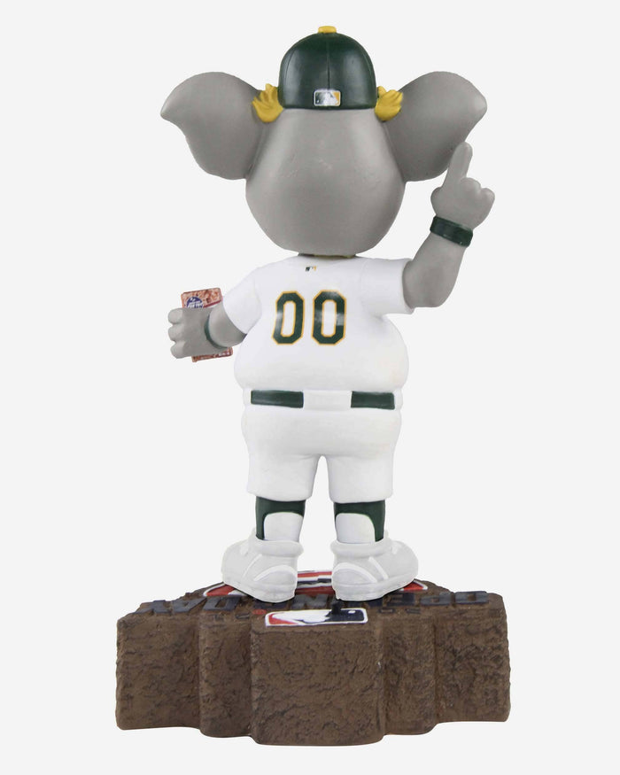 Stomper Oakland Athletics Opening Day Mascot Bobblehead FOCO - FOCO.com