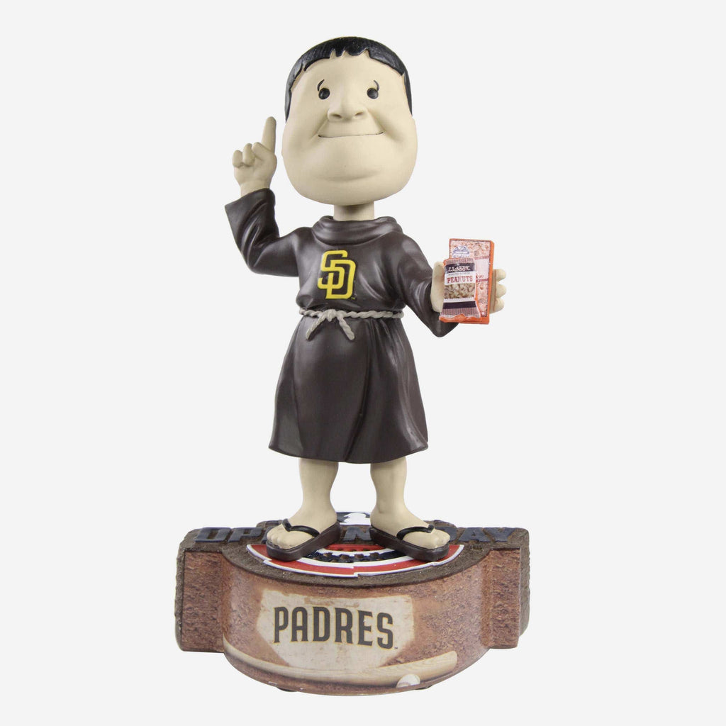 Swinging Friar San Diego Padres Opening Day Mascot Bobblehead FOCO - FOCO.com
