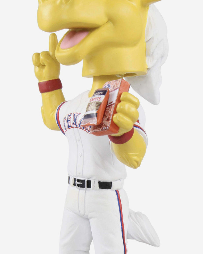 Captain Texas Rangers Opening Day Mascot Bobblehead FOCO - FOCO.com