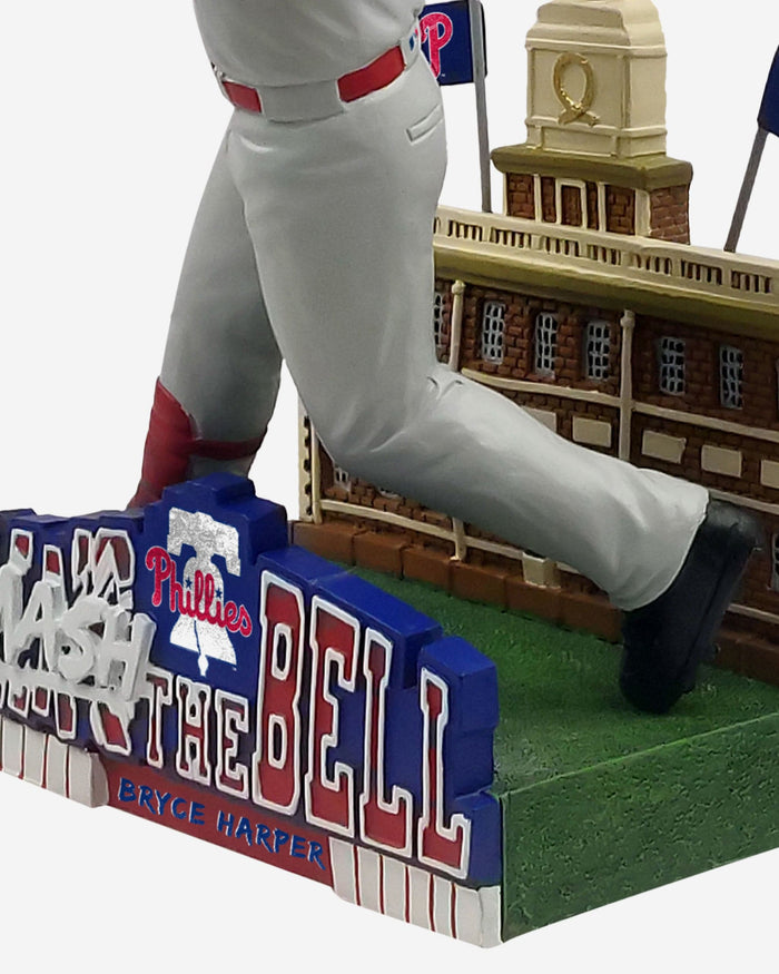 Bryce Harper Philadelphia Phillies Smash The Bell Broad St Bobblehead FOCO - FOCO.com