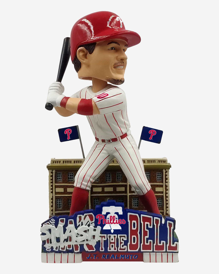 JT Realmuto Philadelphia Phillies Smash The Bell Broad St Bobblehead FOCO - FOCO.com