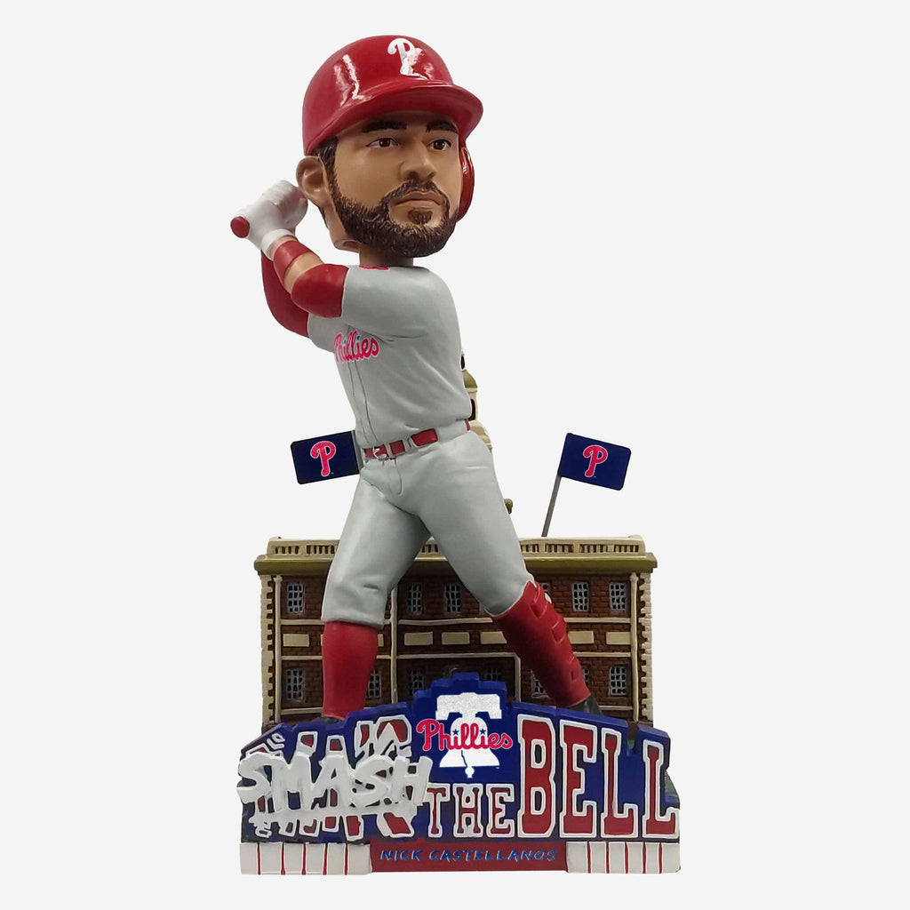 Nick Castellanos Philadelphia Phillies Smash The Bell Broad St Bobblehead FOCO - FOCO.com