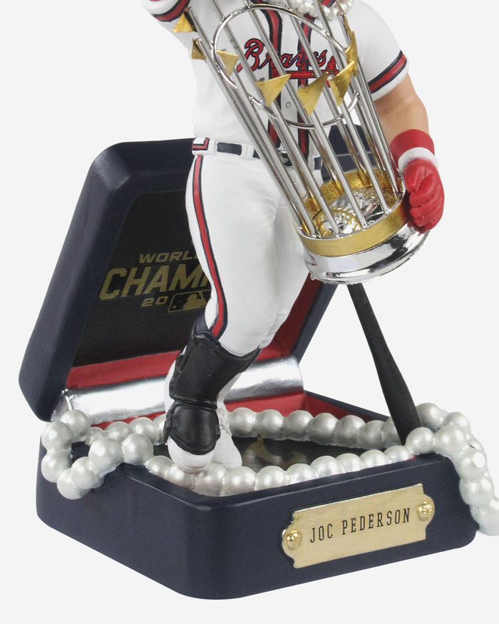 Joc Pederson Atlanta Braves Pearl Necklace Bobblehead FOCO - FOCO.com