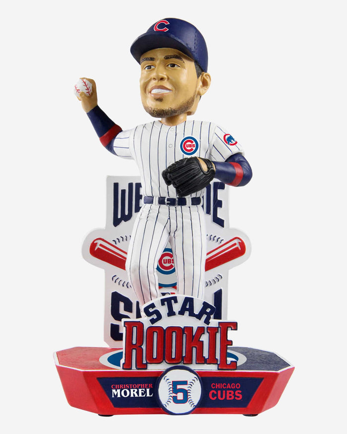 Christopher Morel Chicago Cubs Star Rookie Prospect Bobblehead FOCO - FOCO.com